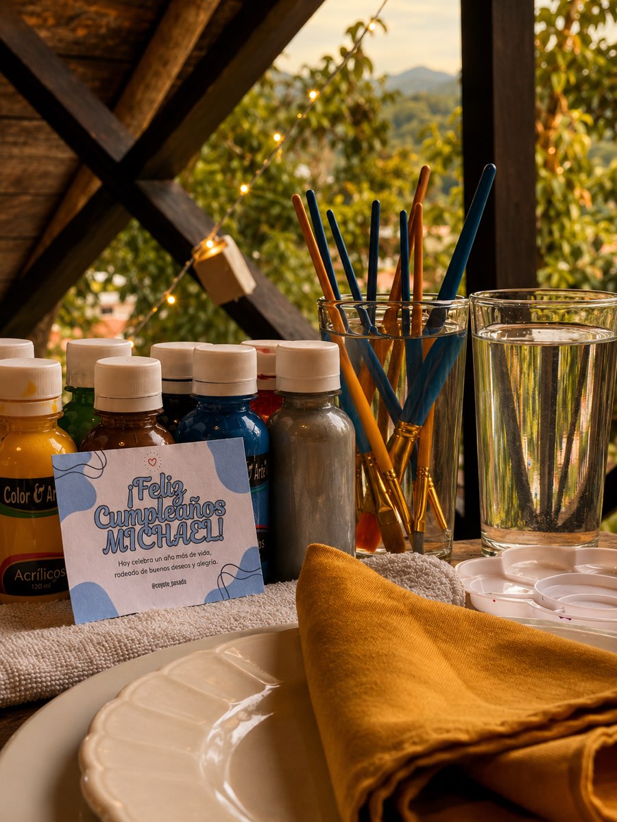 Detalle de actividad personalizada para cumpleaños y picnic en Coyote Hostería